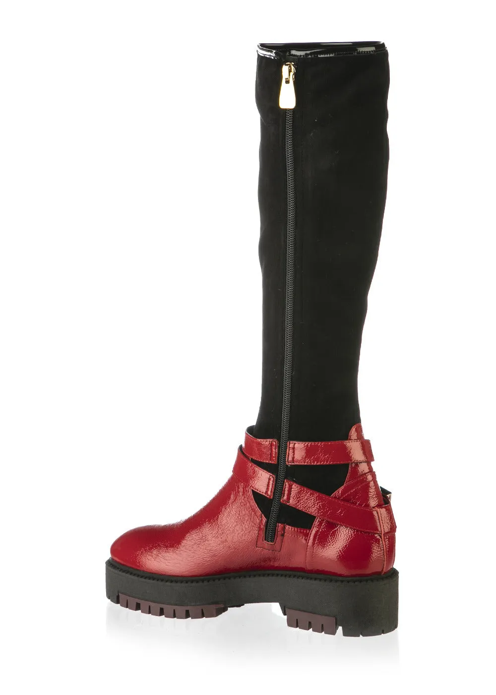 6834 Fiorangelo Boots / Black-Red