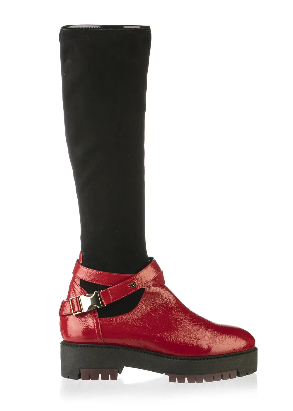 6834 Fiorangelo Boots / Black-Red