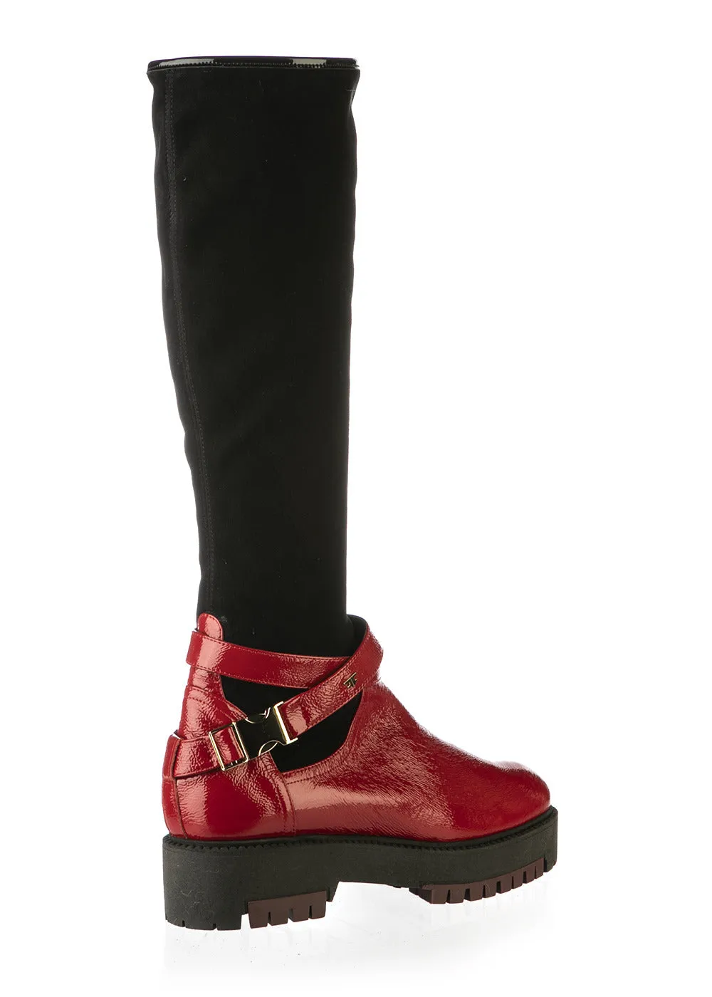 6834 Fiorangelo Boots / Black-Red