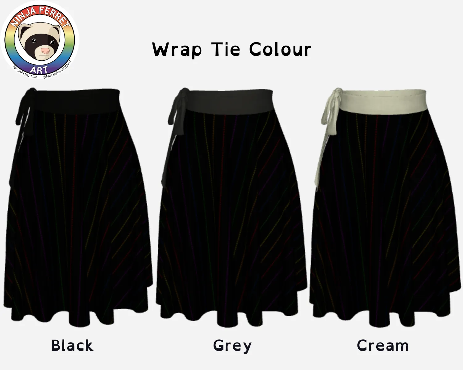 Aroace Plaid Wrap Skirts | Choose Your Pattern and Colourway