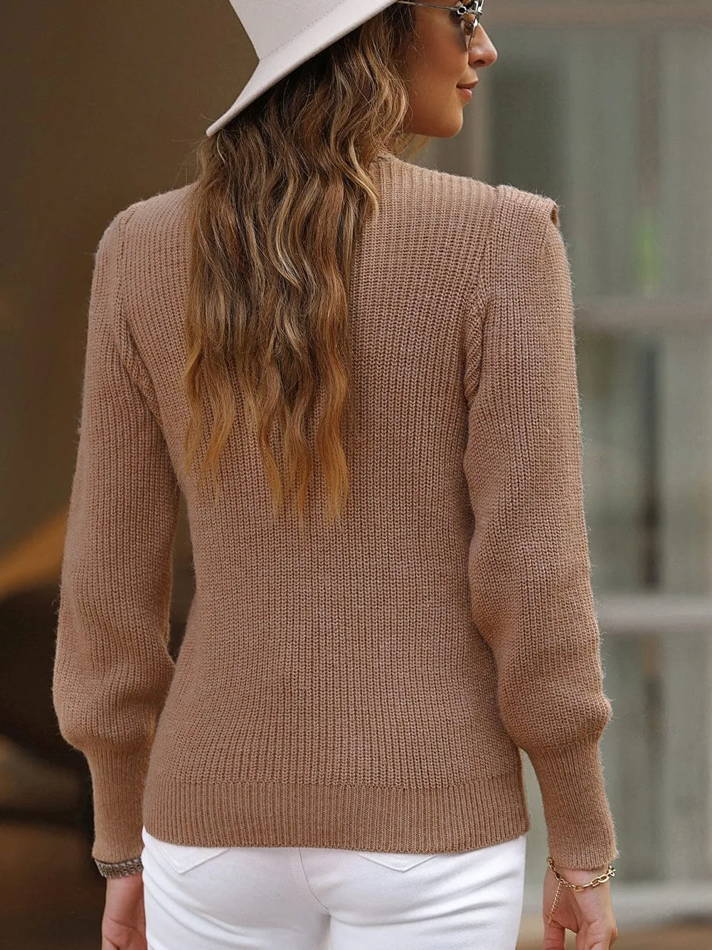 Autumnal Brown Knitwear