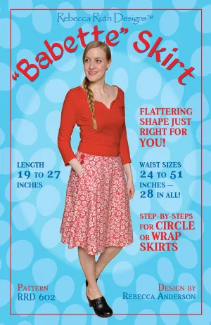 Babette Skirt Pattern