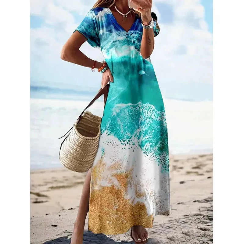 Beach Style Elegant Maxi Dress