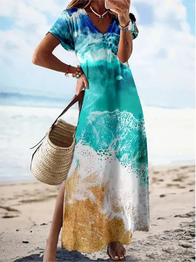 Beach Style Elegant Maxi Dress