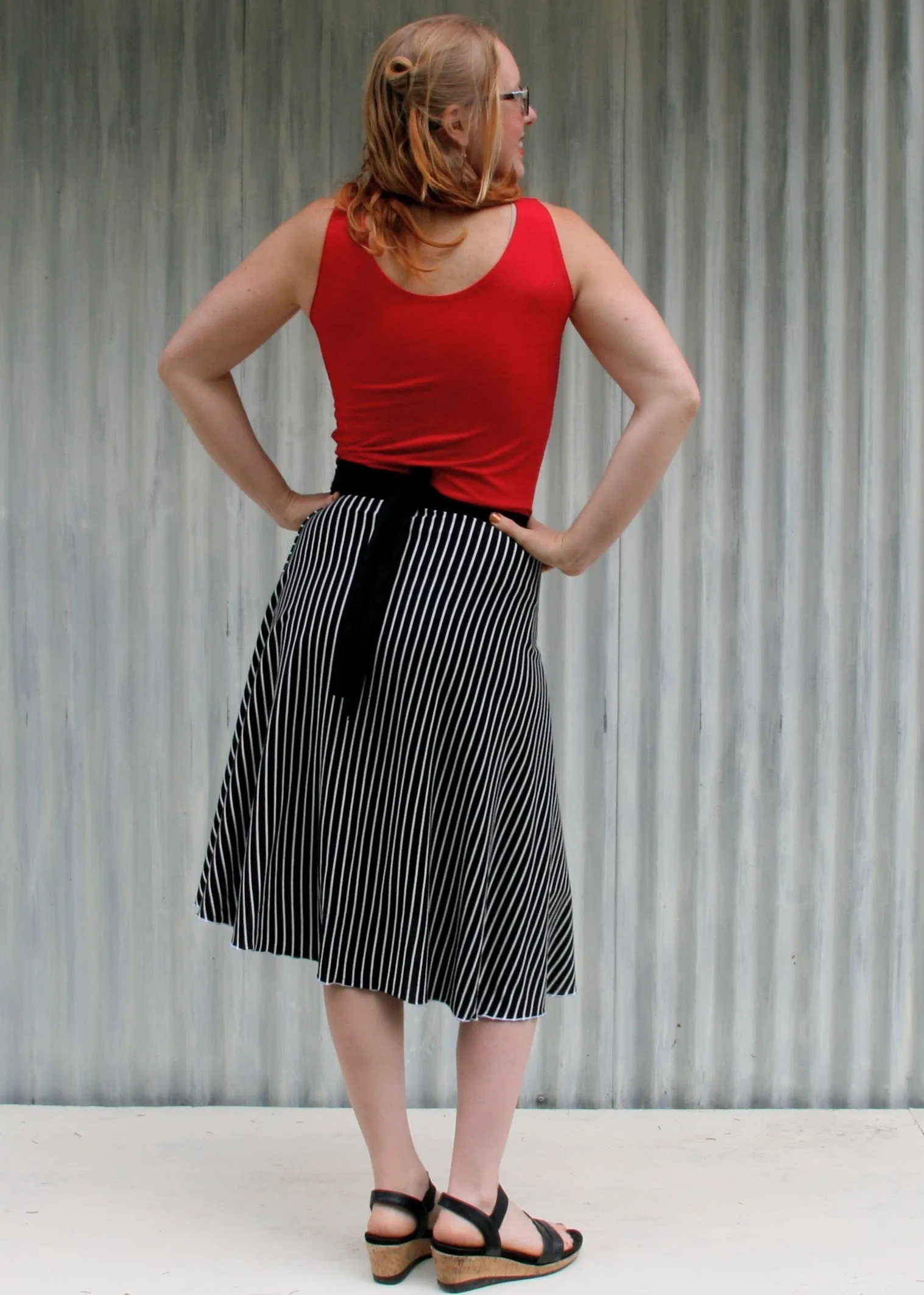 Beetlejuice Wrap Skirt