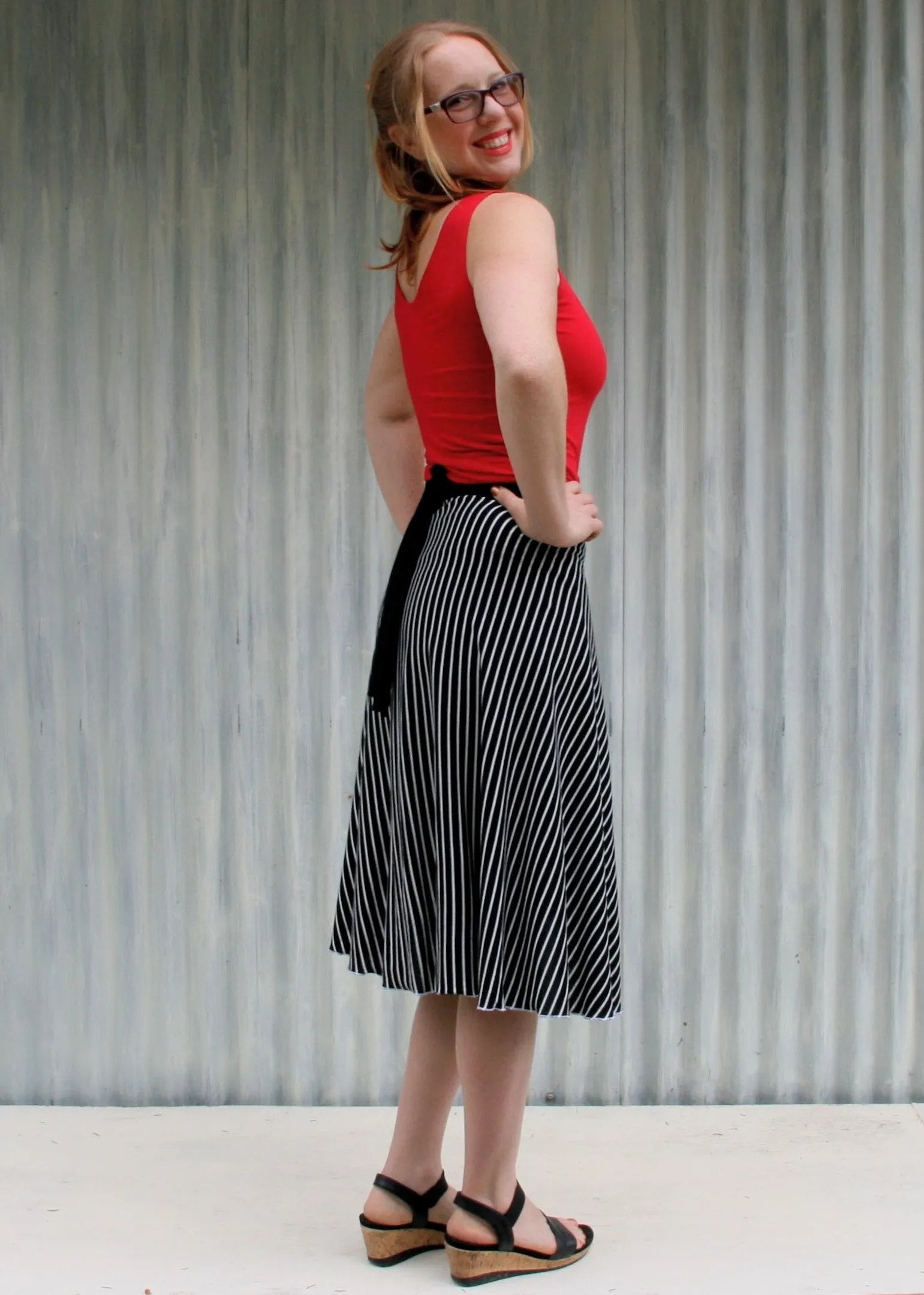 Beetlejuice Wrap Skirt