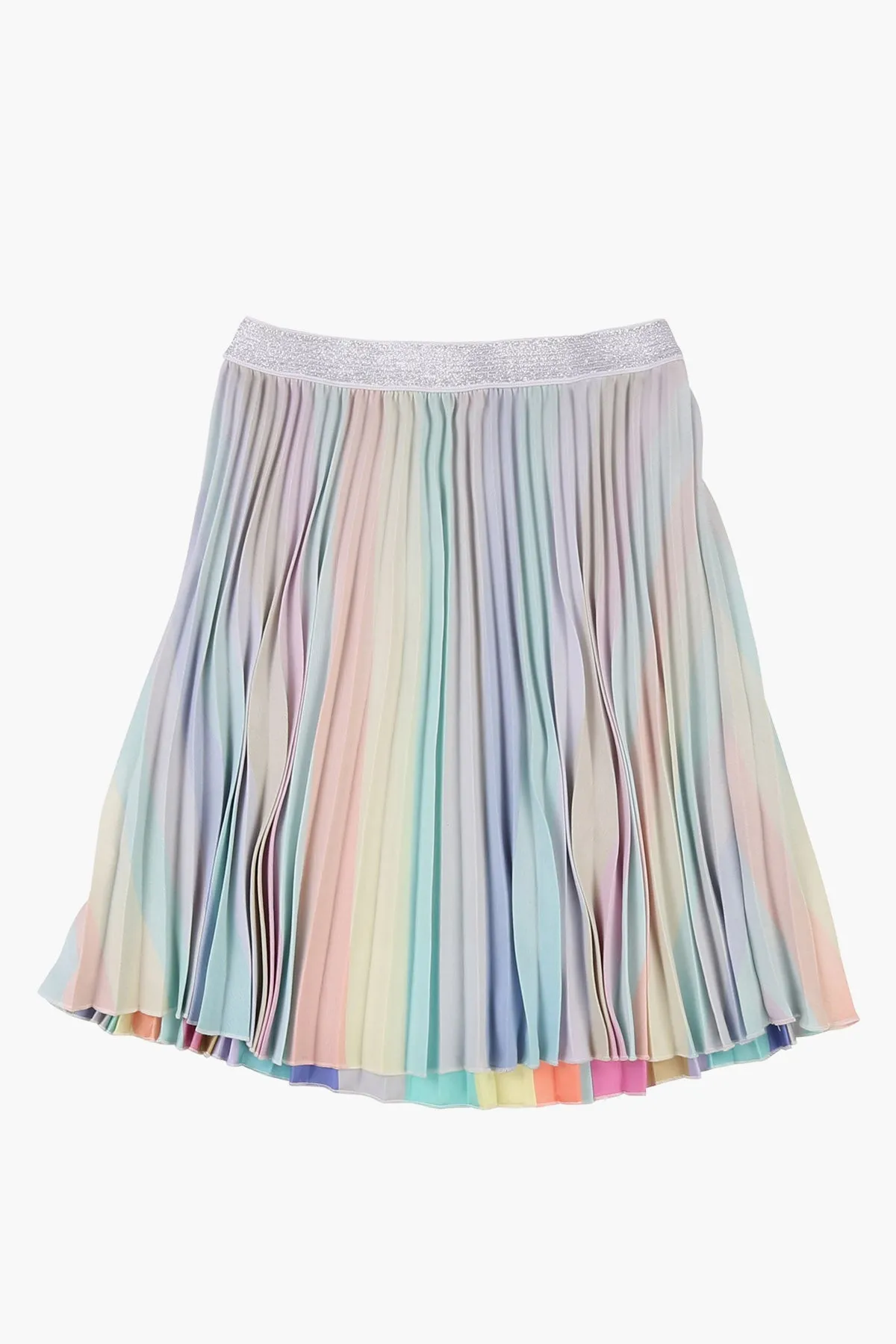 Billieblush Pleated Sateen Girls Skirt