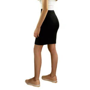 Black Tube Skirt - Premium Jersey