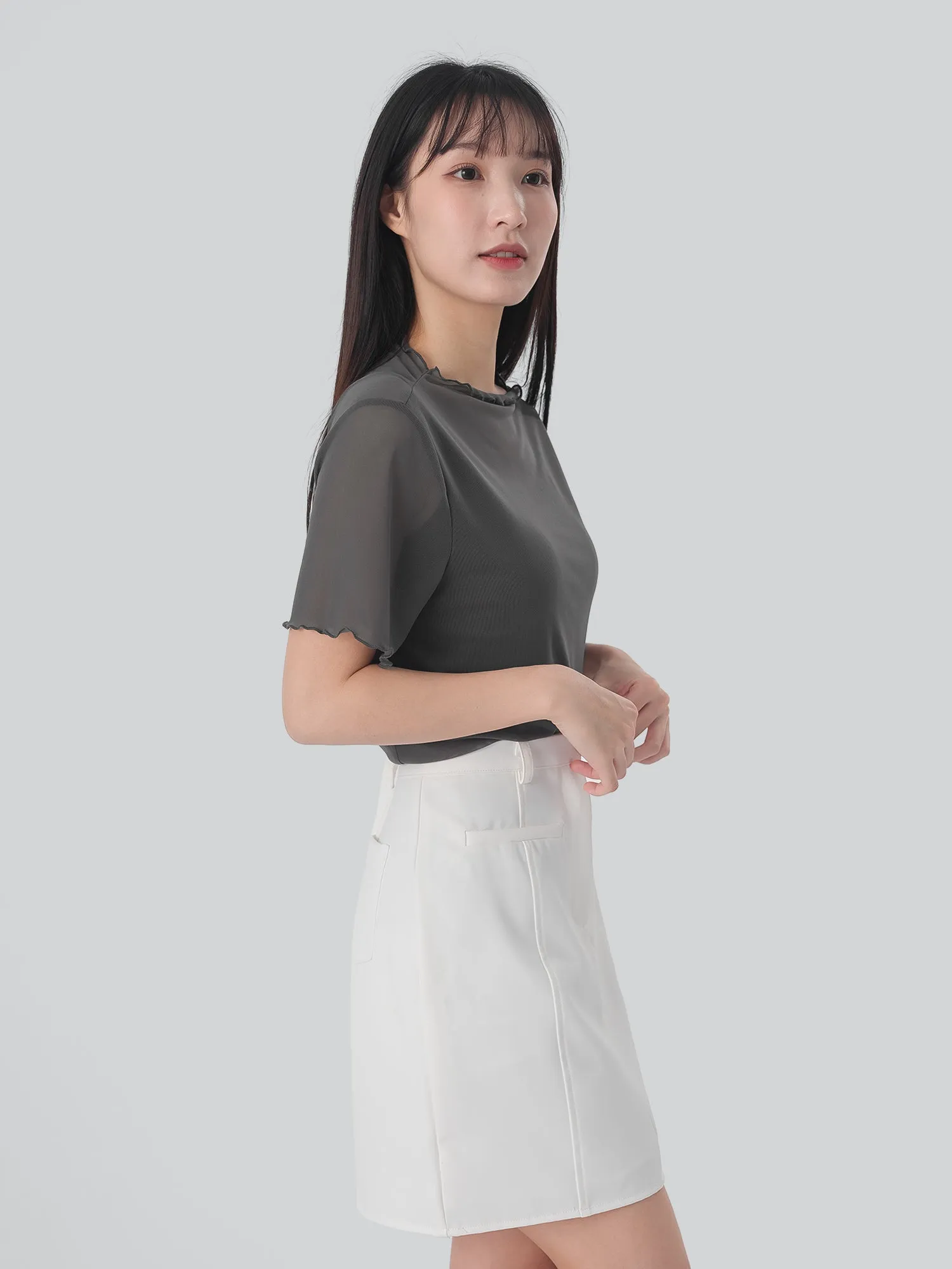 Bliss A-line Clean Skirt