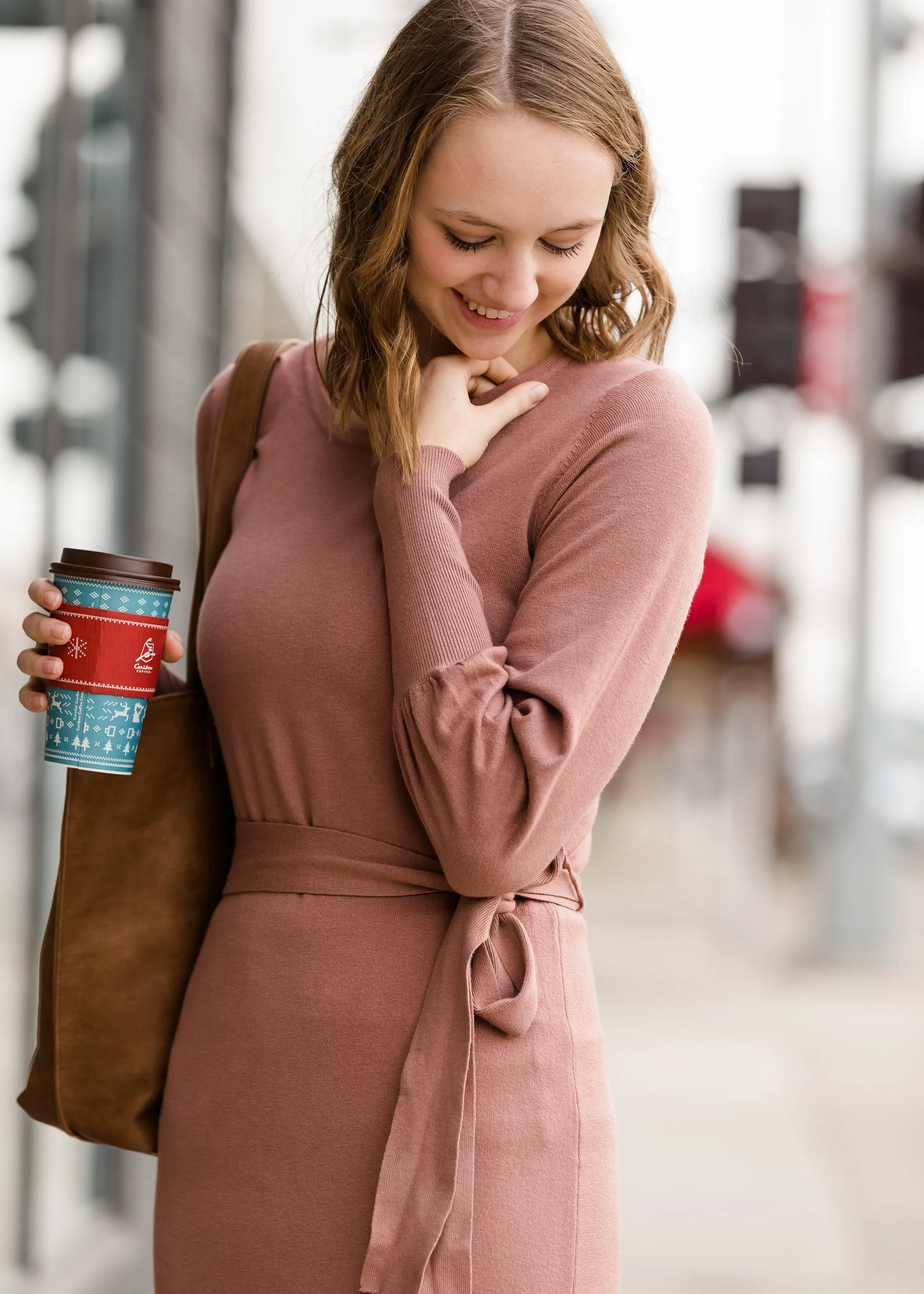 Cozy Sweater Midi Dress - FINAL SALE