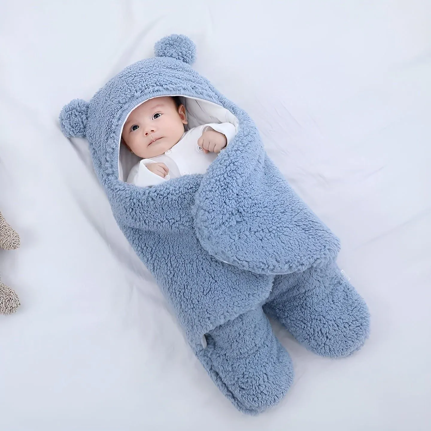 Cuddle Cloud - Kuschelige Baby-Wickeldecke