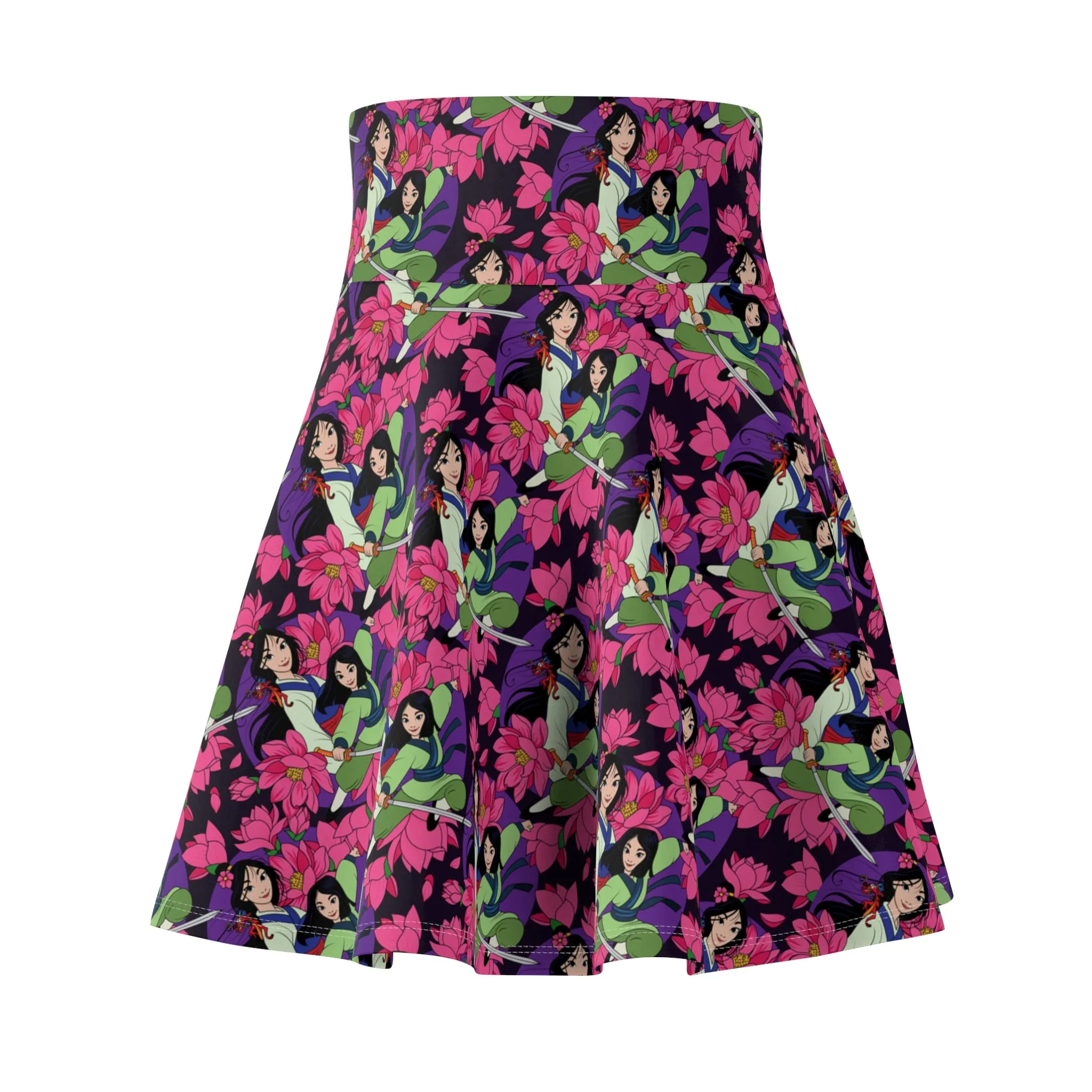 Disney Mulan Blooming Flowers Skater Skirt