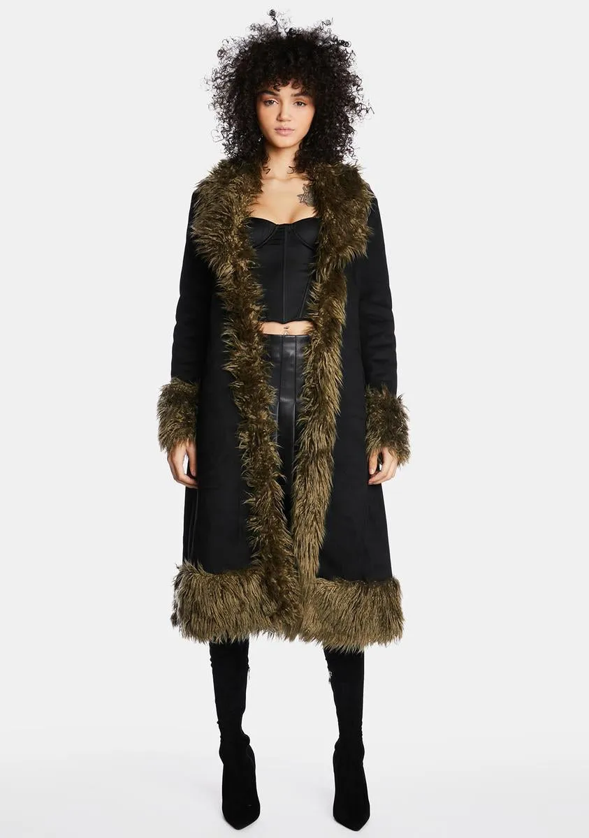 Do Your Thing Faux Fur Coat