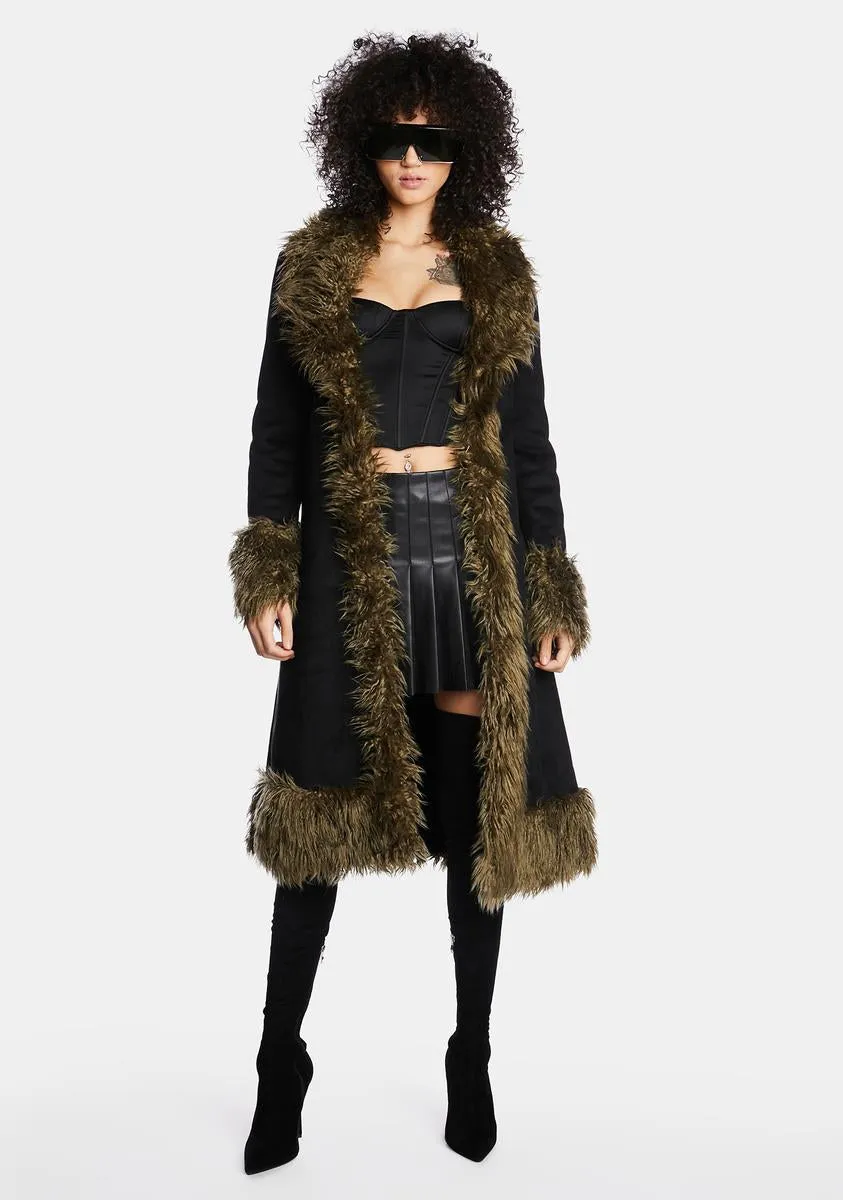 Do Your Thing Faux Fur Coat