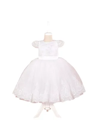 Ella White Baptism Dress