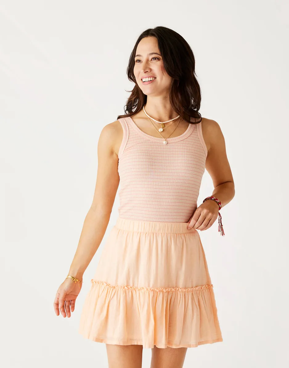 Ever Tank: Peach Stripe