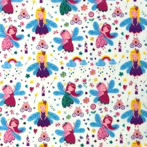 Fairy World Polycotton Fabric