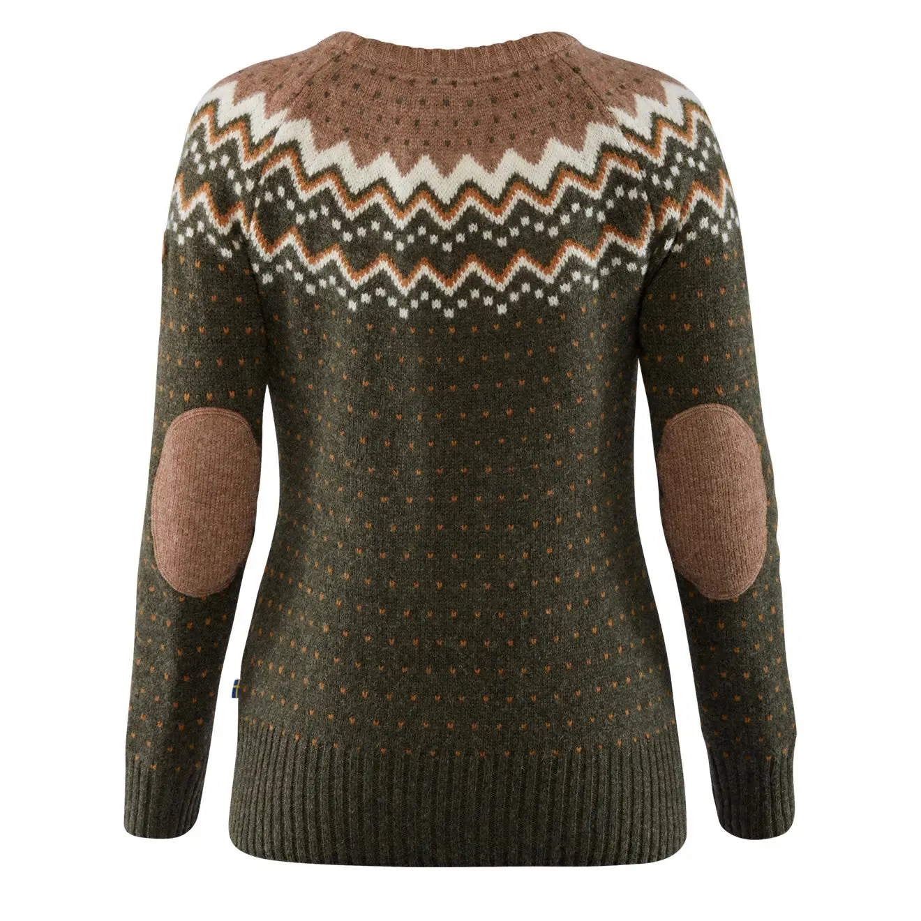 Fjallraven Womens Ovik Knit Sweater Deep Forest