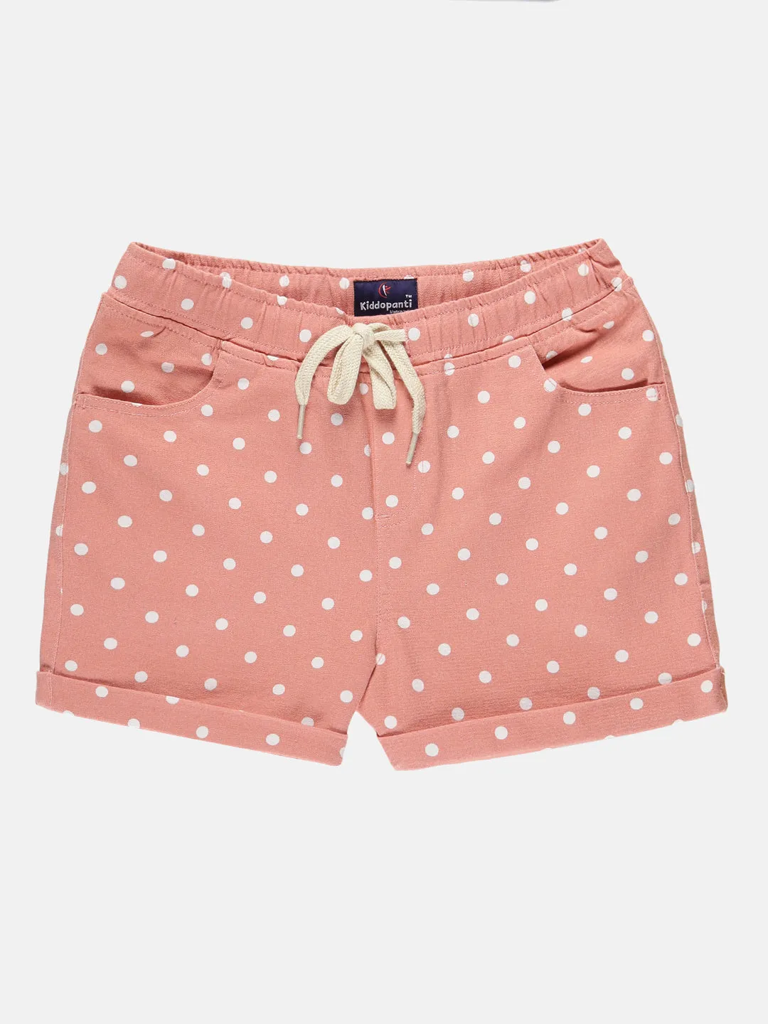 Girls Basic Roll up Hot Short