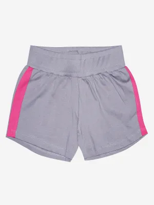 Girls Cut & Sew Side Panel Hot Shorts