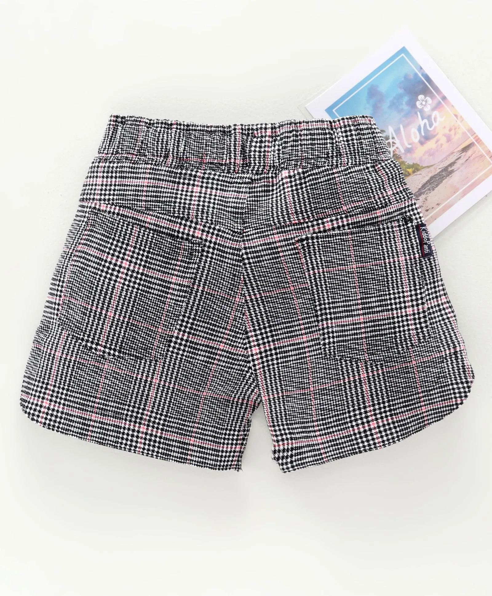 Girls Stretchable Cotton Shorts