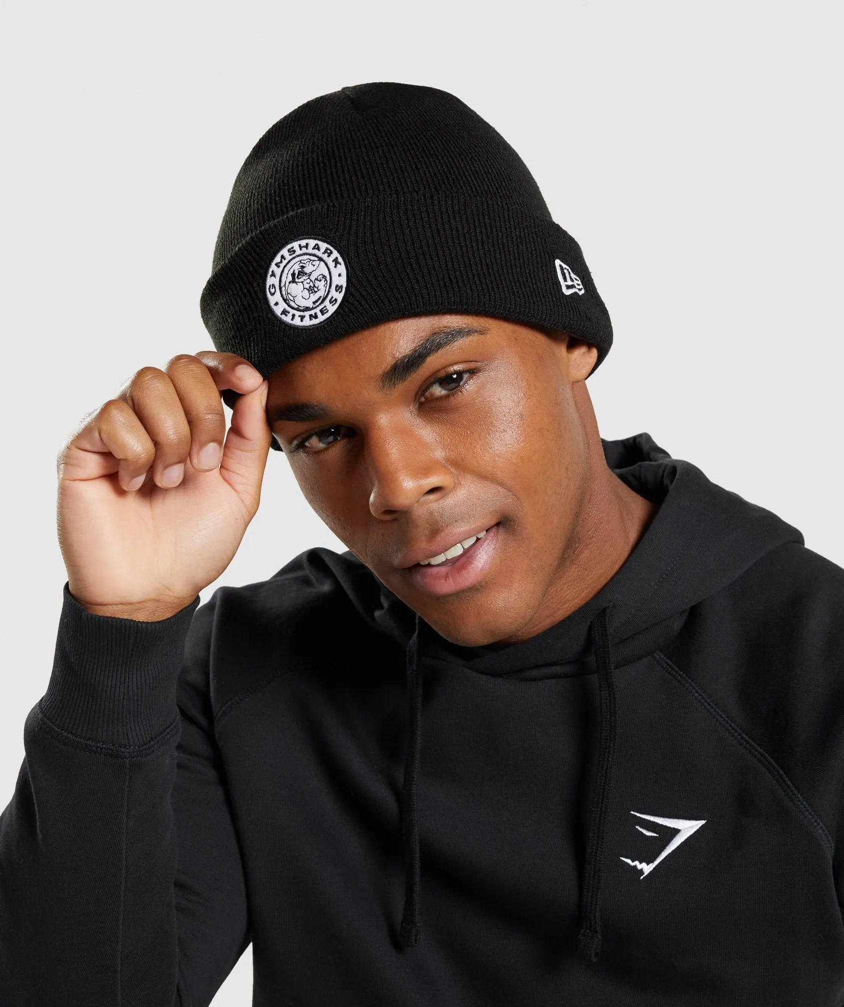 Gymshark New Era Legacy Cuff Knit - Black