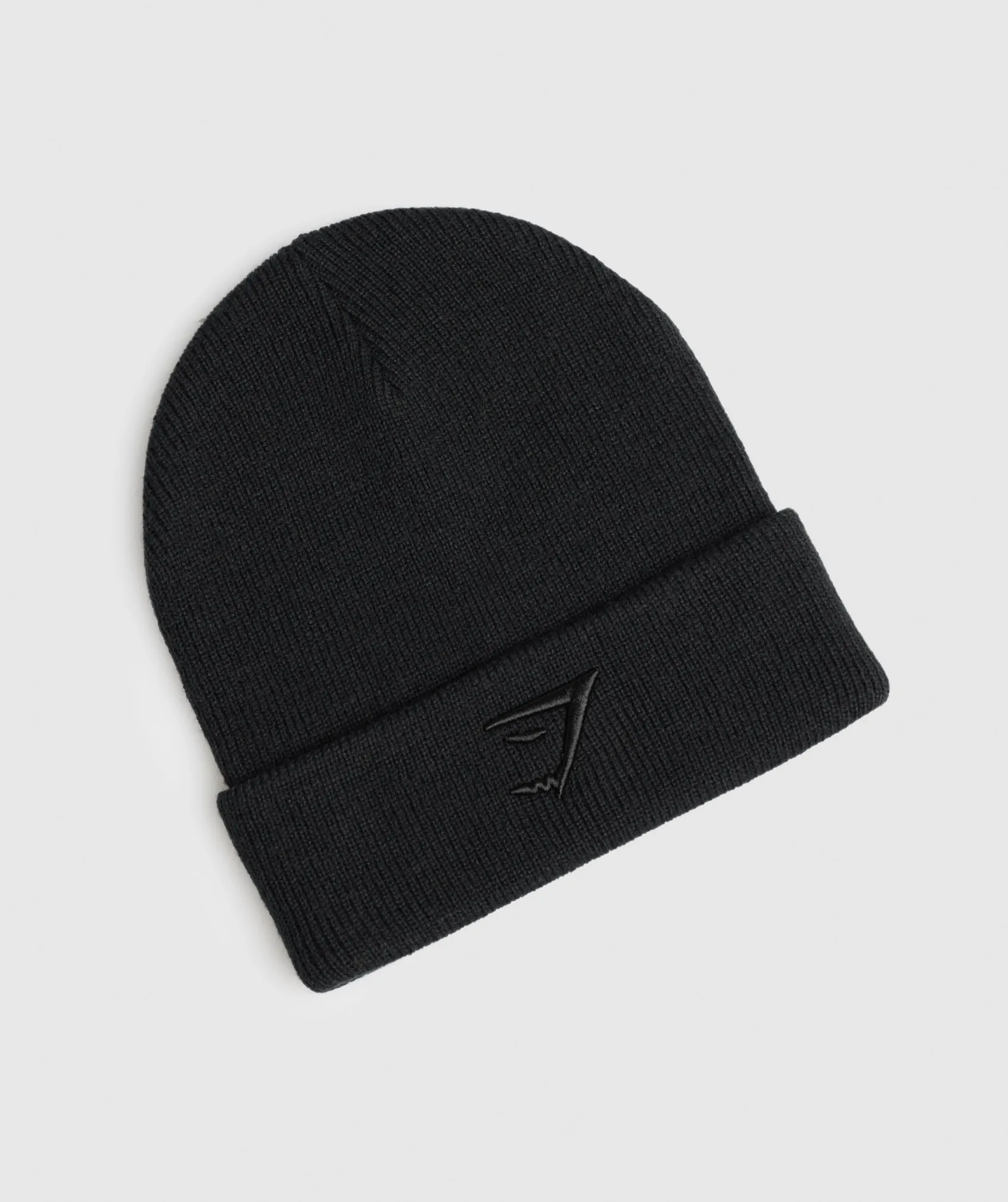 Gymshark Sharkhead Beanie - Black/Black