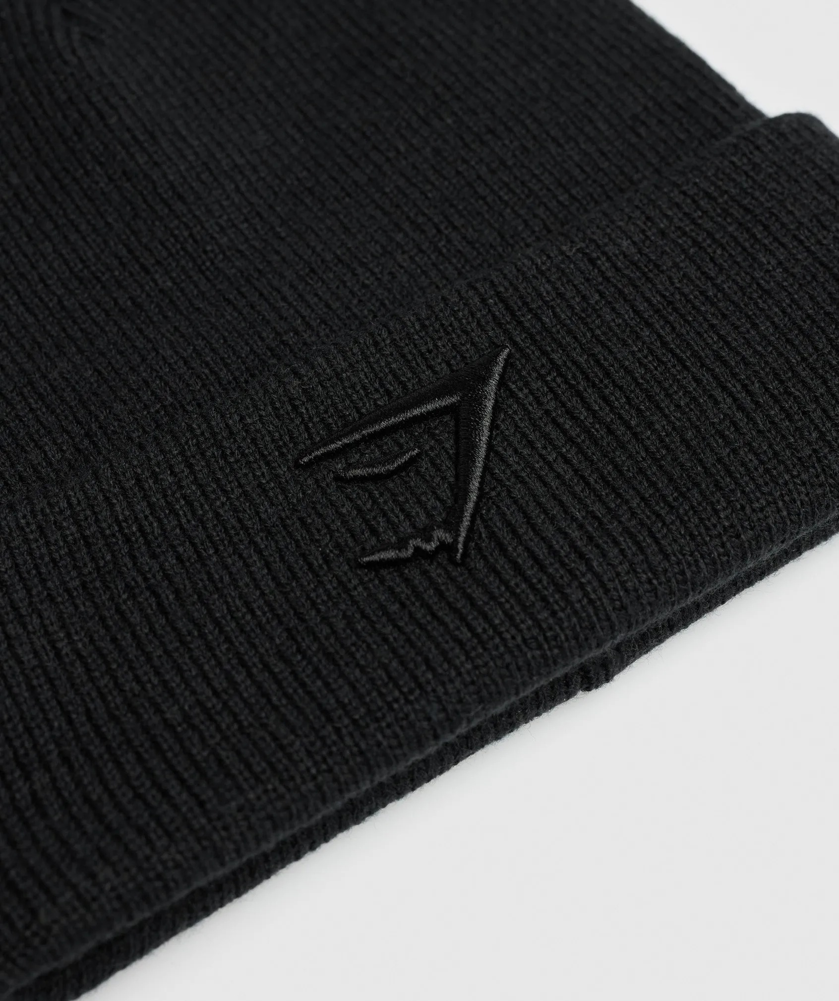 Gymshark Sharkhead Beanie - Black/Black