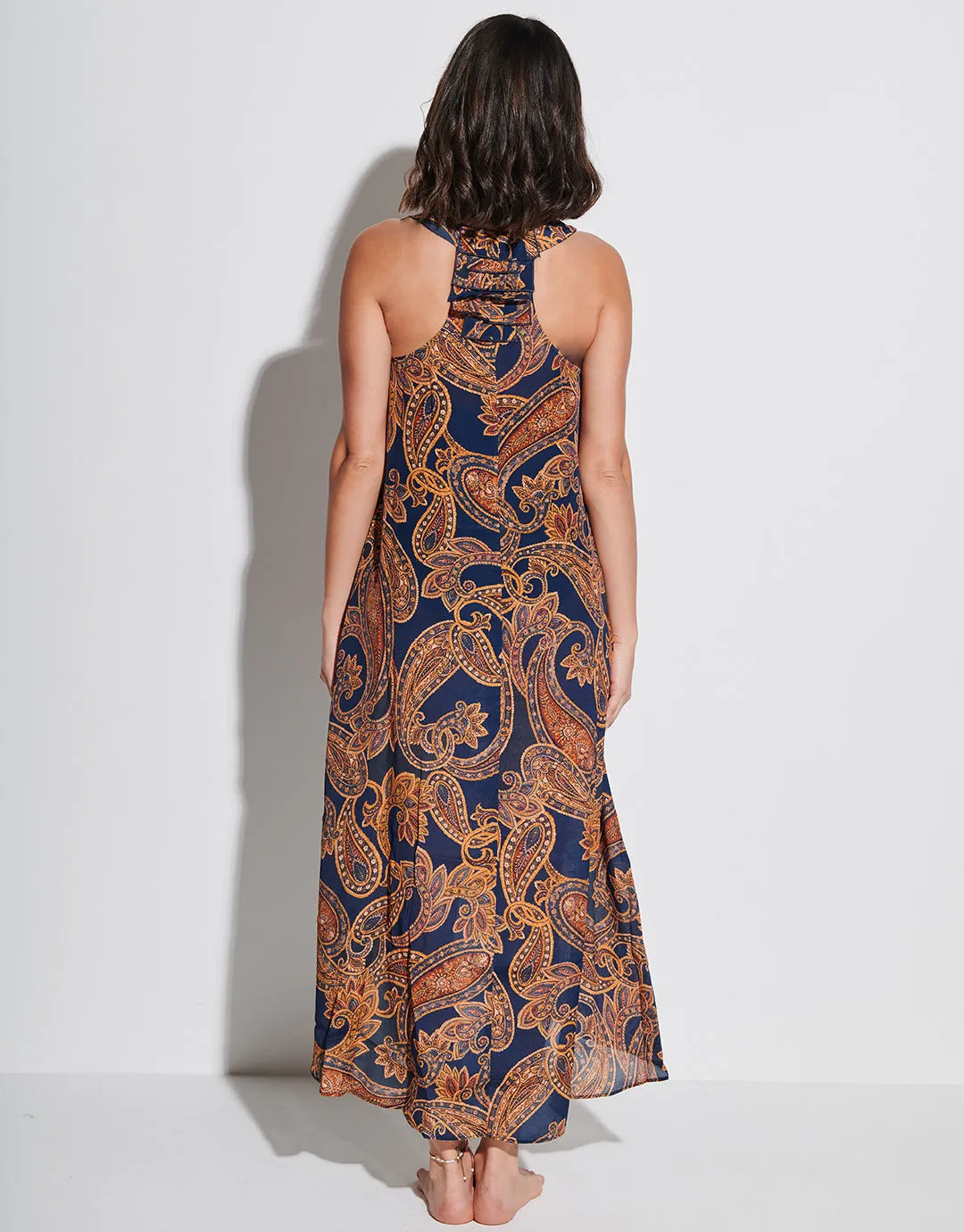 Memory Maxi Dress - Sunset Navy