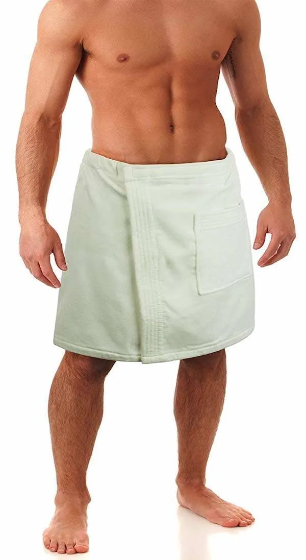 Men's Terry Velour Body Wrap