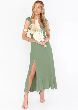 Moonlight Maxi Dress - Olive