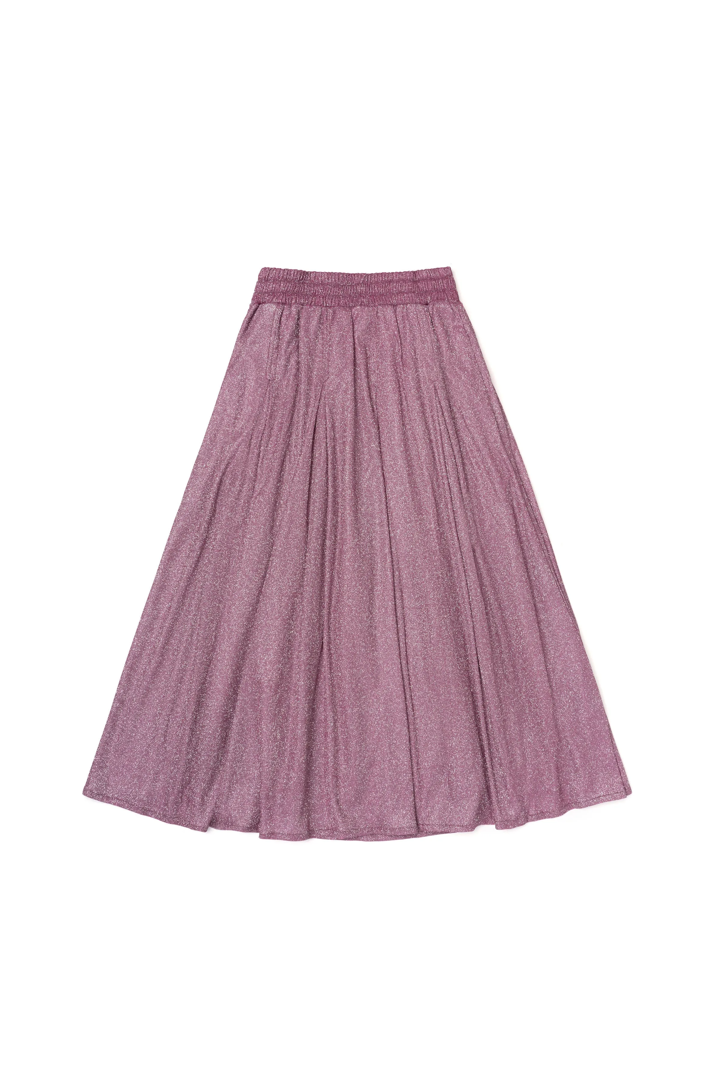 SAMPLE - Party Skirt - Metallic Pink