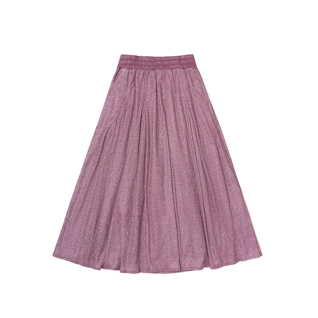 SAMPLE - Party Skirt - Metallic Pink